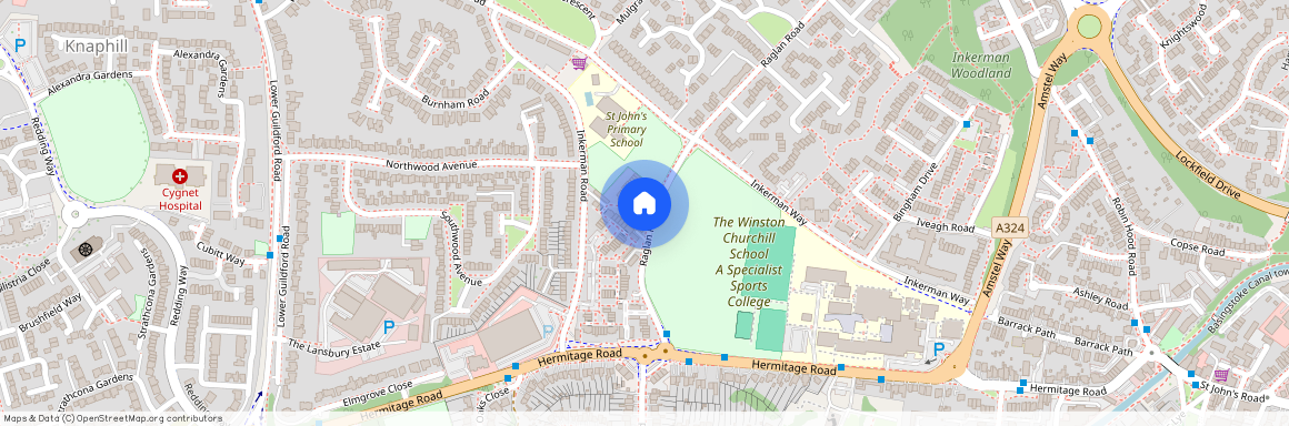 Raglan Road, GU21