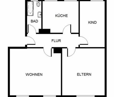 Renoviert und zum Einzug bereit! Tolle 3 - Zimmer Wohnung in Stadtl... - Foto 6