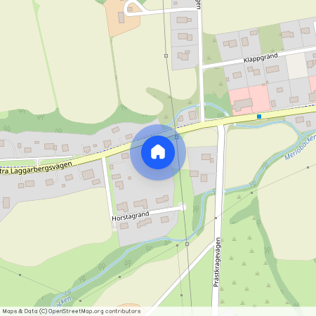 Västra Laggarbergsvägen, Timrå