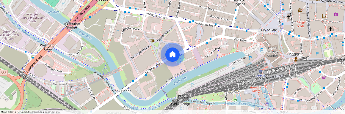 Whitehall Waterfront, Riverside Way LS1