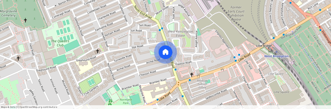 NORTH END ROAD, WEST KENSINGTON, LONDON W14