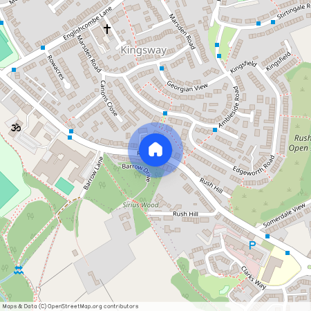 Rush Hill, Bath, Somerset, BA2