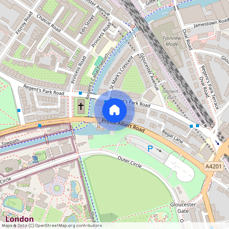 Prince Albert Road, Regent's Park, NW1