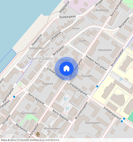 Norra Kyrkogatan 25. 2 rum & kö, Härnösand