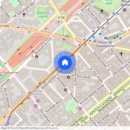 15t Boulevard Gouvion-Saint-Cyr, 75017 Paris, France