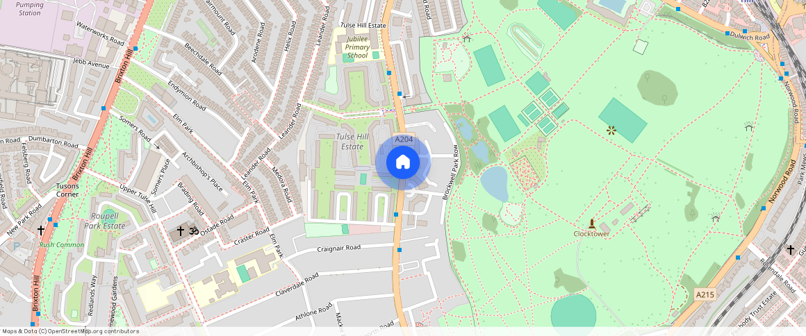 Helix Road, Brixton, Clapham, Herne Hill, Tulse Hill, SW2