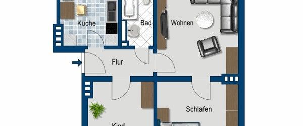 Deine neue Wohnung wartet auf Dich! - Photo 1