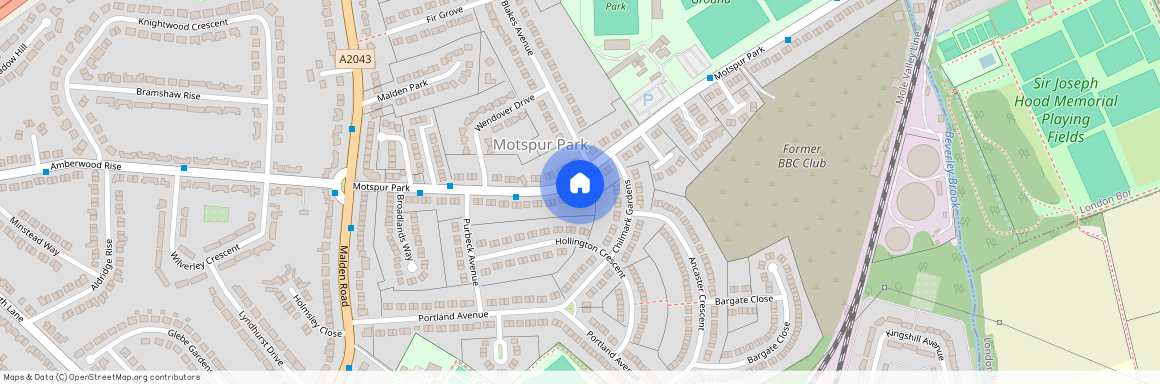 Motspur Park, NEW MALDEN KT3