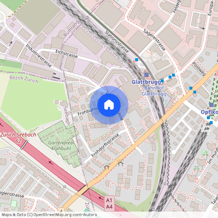 8152, Glattbrugg, Frohbühlstrasse, 5