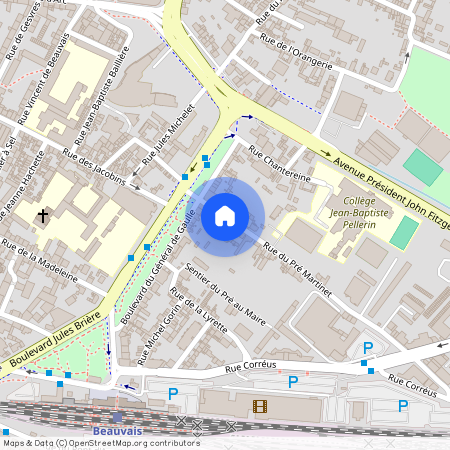 6 Rue du Pré Martinet, 60000 Beauvais, France