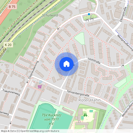 Tilsitstr. 9, 23569 Lübeck OT Alt-Kücknitz