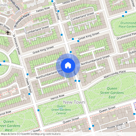 Northumberland Street, Stockbridge, Edinburgh, EH3