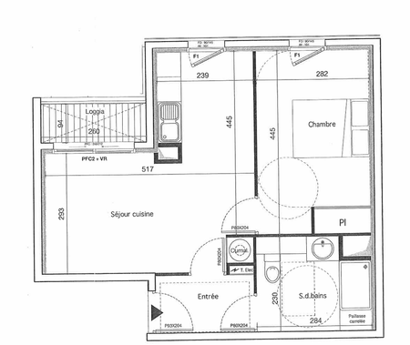 A louer- appartement T2 - Parking - Montpellier - Boutonnet - Photo 5