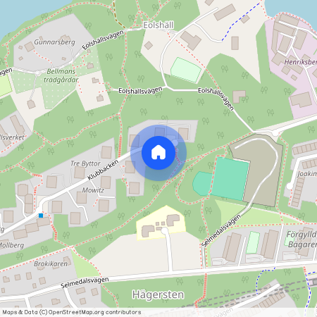 Klubbacken 34, 129 39 Hägersten, Stockholm