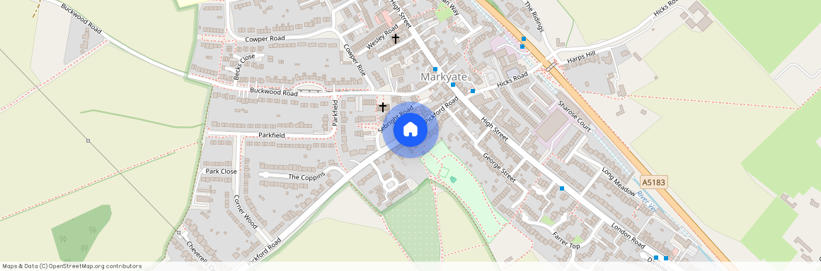 Pickford Road, St. Albans, Markyate, AL3 8RS, Hertfordshire