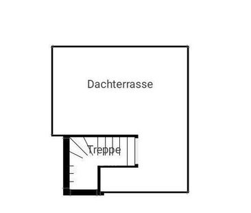 Penthouse mit Dachterrasse (2 Zi., EBK, modernisiert) - Foto 1