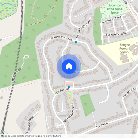 Peel Crescent, Hertford, Hertfordshire, SG14