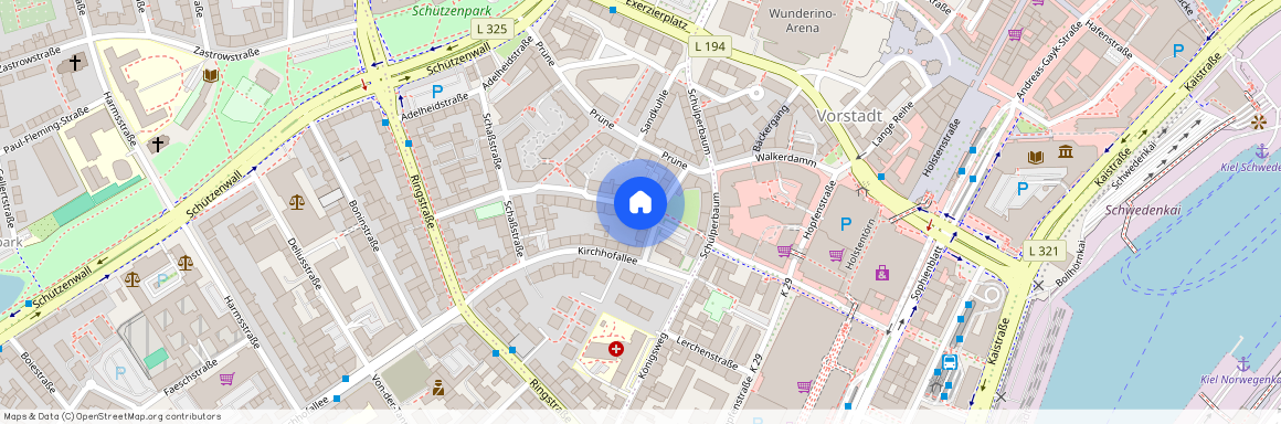 Herzog-Friedrich-Str. 65, 24103 Kiel, (Vorstadt), Deutschland