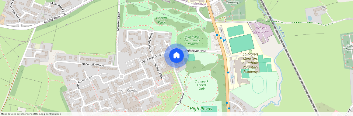High Royds Drive, Menston, Ilkley, West Yorkshire, UK, LS29