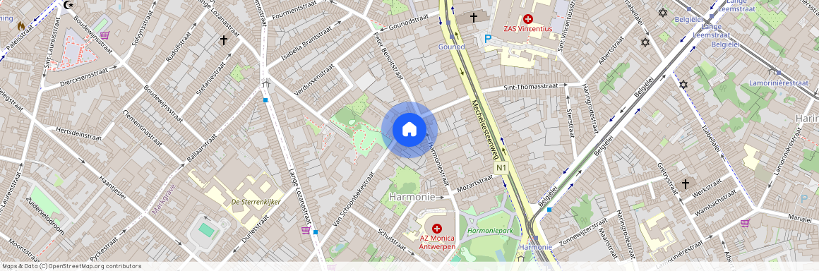 Van Schoonbekestraat 23/201, 2018 Antwerpen