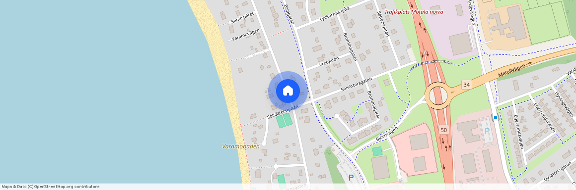 Varamovägen, Motala