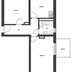 Willkommen in Dresden-Striesen - Gemütliche 2-Raumwohnung mit Balkon - Foto 3