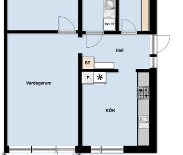 Röbrostigen 4 D 1 tr - Foto 2