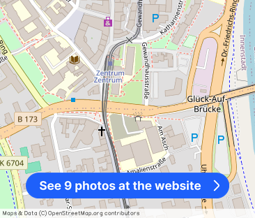 Zentral gelegene Dachgeschosswohnung mit Einbauküche in Zwickau - Photo 1