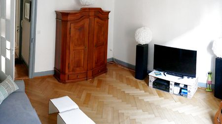 3 Zimmer-Wohnung in Basel - St. Johann, möbliert, auf Zeit - Photo 2