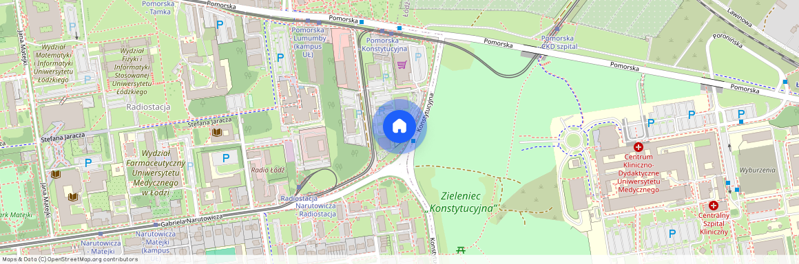 ul. Narutowicza 140, Radiostacja, Śródmieście, Łódź, łódzkie