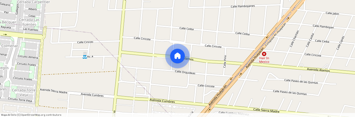Av alamos, S/N, Alamos I, Cancún/Benito Juárez, Quintana Roo, 77533, México