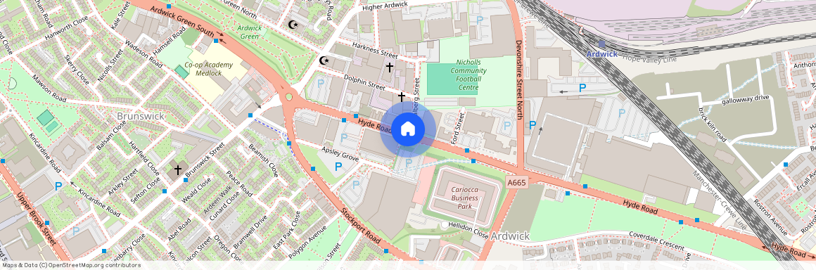 Hyde Road, Manchester, M12