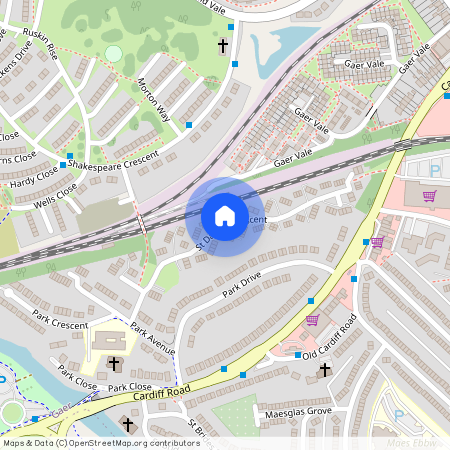 St. Davids Crescent, Newport, South Wales, NP20