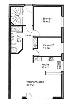 3.5 Zimmer, 86 m², EG - Photo 1