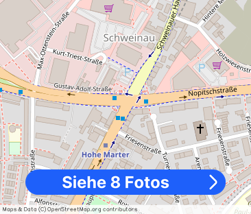 Möblierte 2-Zimmer Wohnung nahe dem Zentrum - Foto 1