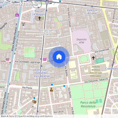 Milano, Via Gentilino - Porta Ticinese