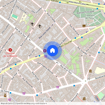 Paul doumer 45, Avenue Paul Doumer, Paris