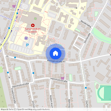 Röntgenstrasse, 23562, Röntgenstrasse    Lübeck