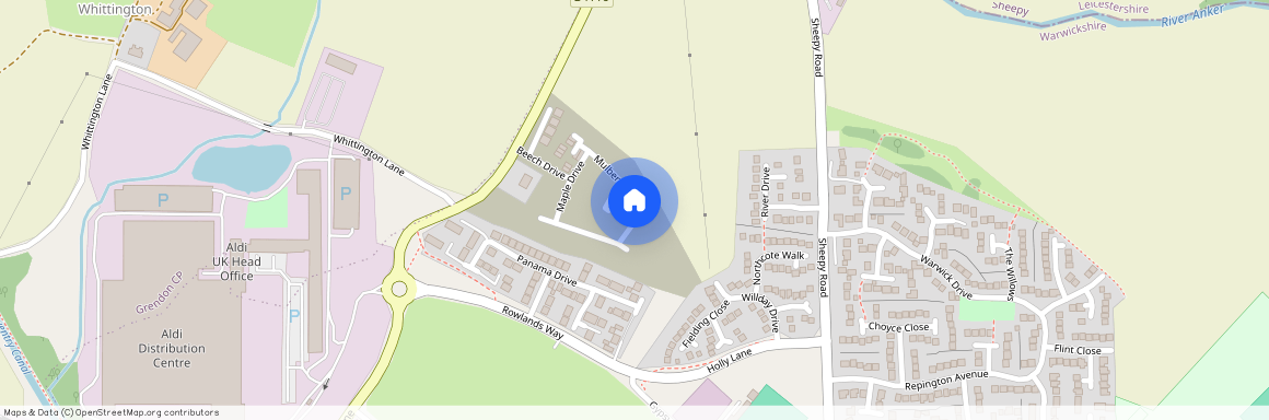 Poplar Way, Atherstone, Warwickshire, CV9