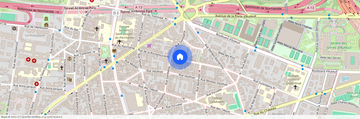 Rue de la Rochefoucauld, Francja, Boulogne-Billancourt