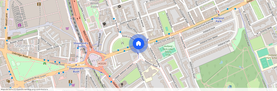 Royal Crescent, Holland Park, London, W11