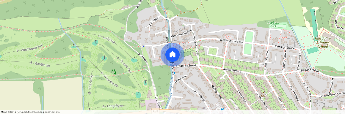 Upper Mill Street, Tillicoultry, FK13