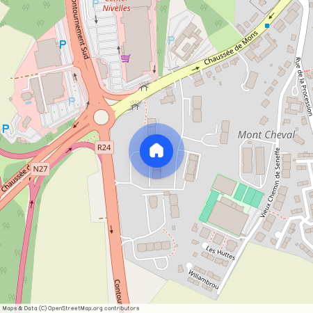 Chaussée de Mons, 21, 25, 1400, Nivelles