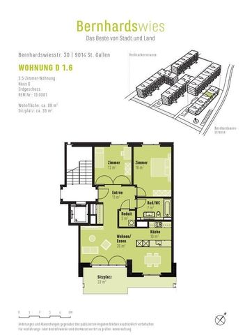 3 ½ Zimmer-Wohnung in St. Gallen mieten - Foto 3