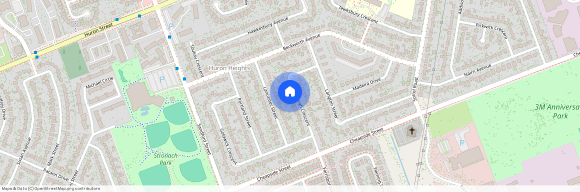 1183 FARNSBOROUGH CRESCENT, London East, East D