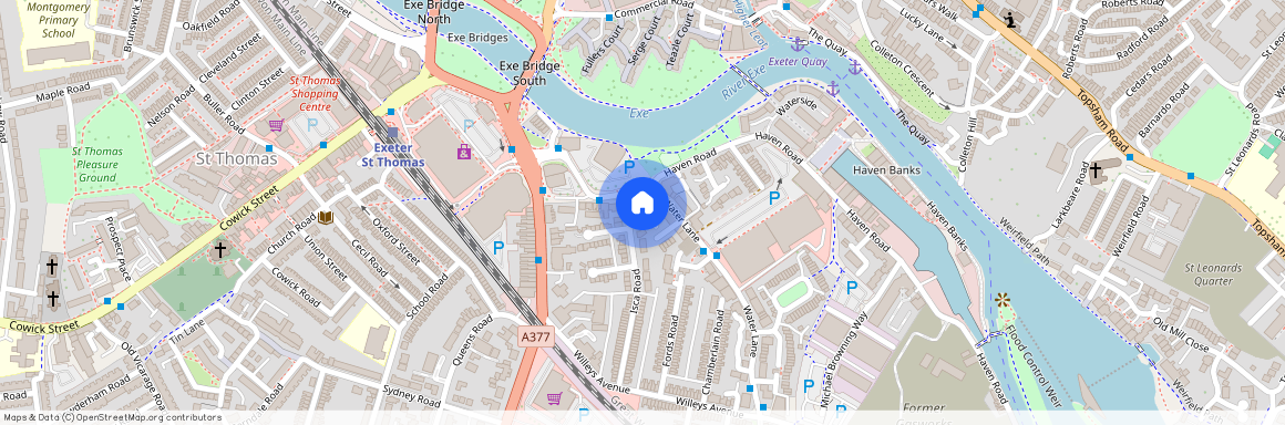 Isca Road, Floyers-Hay Court Isca Road, EX2