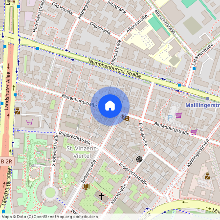 Blutenburgstraße, 80636 München