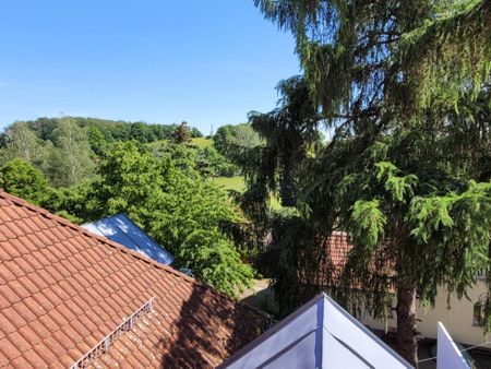 Kleine und gemütliche Dachgeschosswohnung in ruhiger und grüner Stadtrandlage von Dresden, in Weißig. - Photo 5