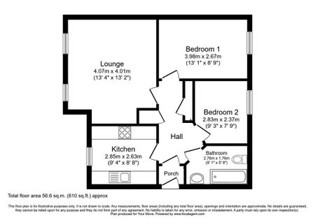 2 bedroom flat to rent - Photo 4
