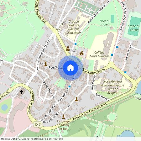 MARLY LE ROI - vieux marly